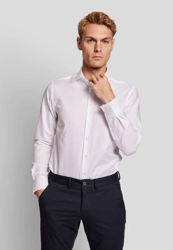 BS Miles Slim Fit Shirt (WHITE)