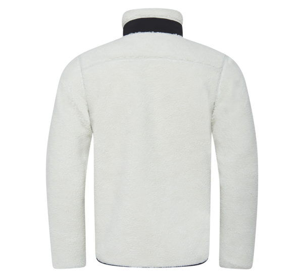BOWMAN PILE ZIP JACKET (120 STORM WHITE)