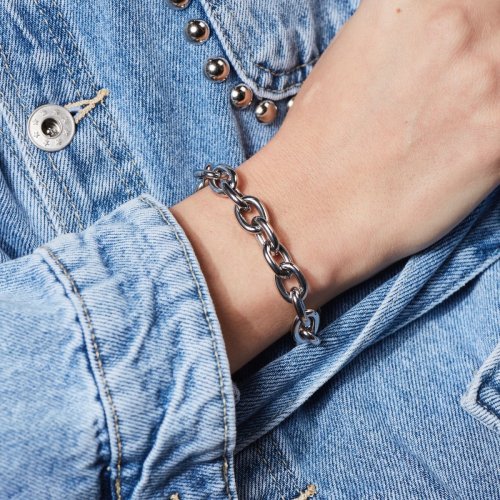 Soho Chain Bracelet Silver (Silver)