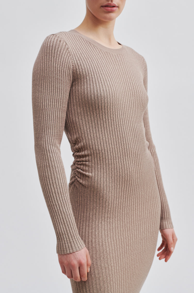 Sanka New Knit Dress (6118 Silver Mink)