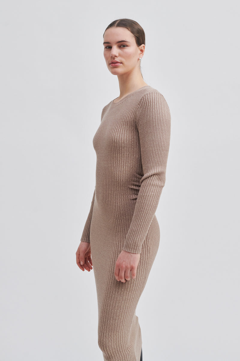 Sanka New Knit Dress (6118 Silver Mink)