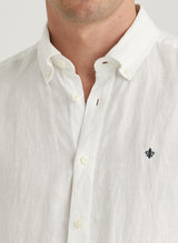 Douglas BD Linen Shirt LS (02 Off white)