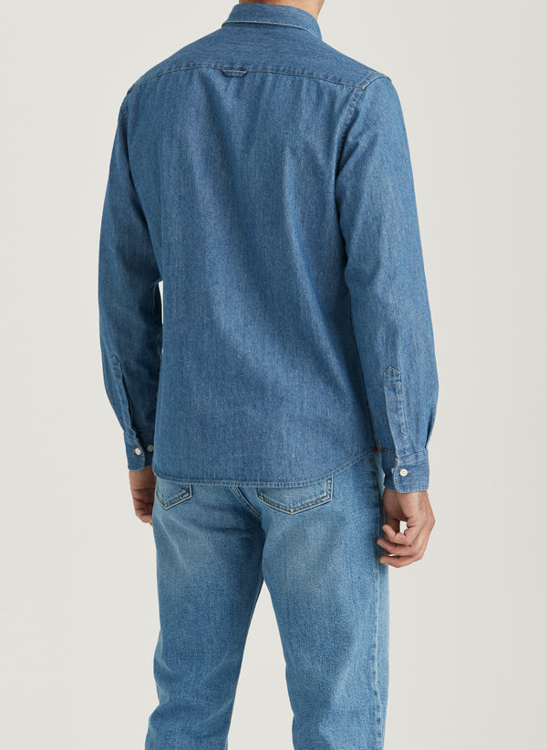 Morris Denim Shirt - Classic Fit (59 Old Blue)