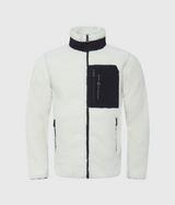 BOWMAN PILE ZIP JACKET (120 STORM WHITE)