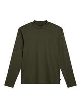 Ace Mock Neck LS T-Shirt (M354 Forest Green)