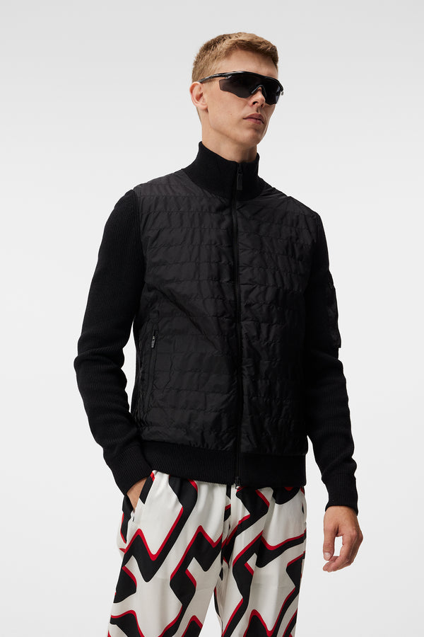 Beck Knitted Hybrid Jacket (9999 Black)