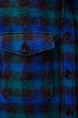Carter Check Overshirt (O316 Surf the Web)