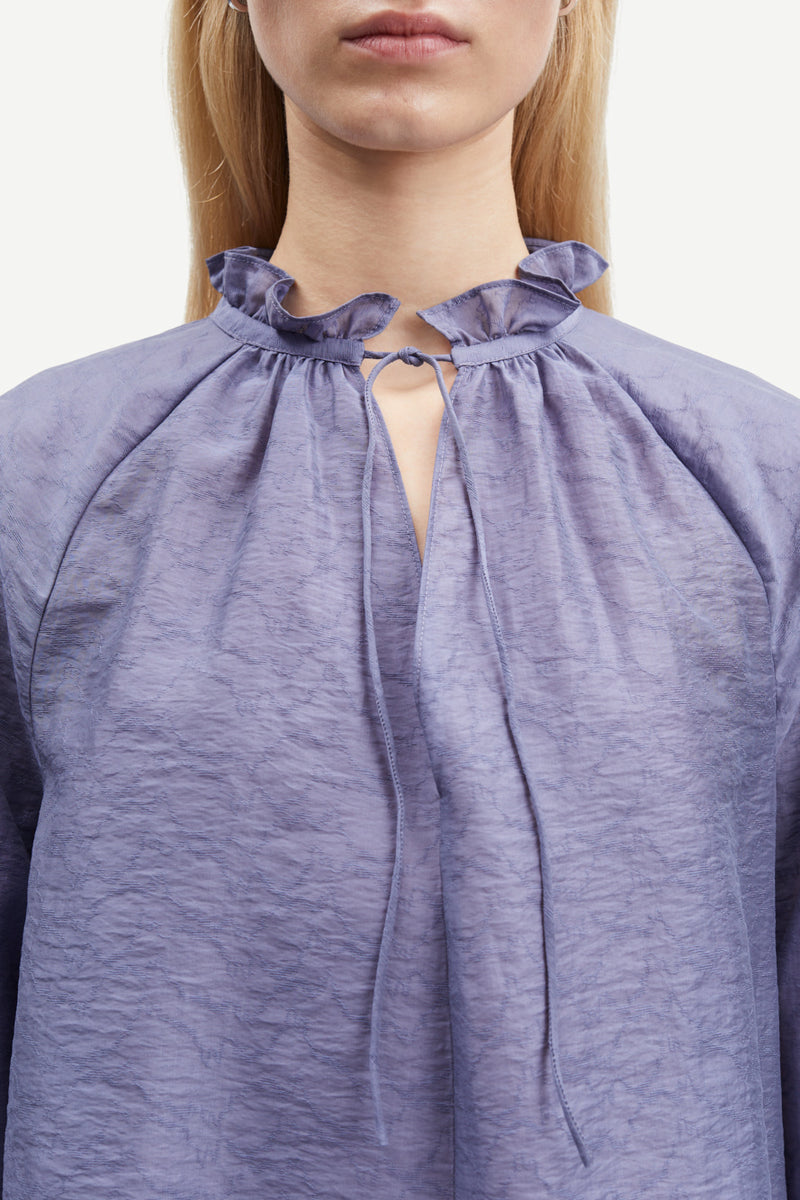 KAROOKHI BLOUSE 14641 (CLR001144 BLUE GRANITE WHIZZ)