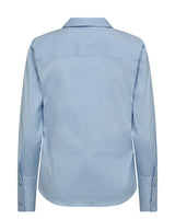 Mmsybel Satin Shirt (CASHMERE BLUE)