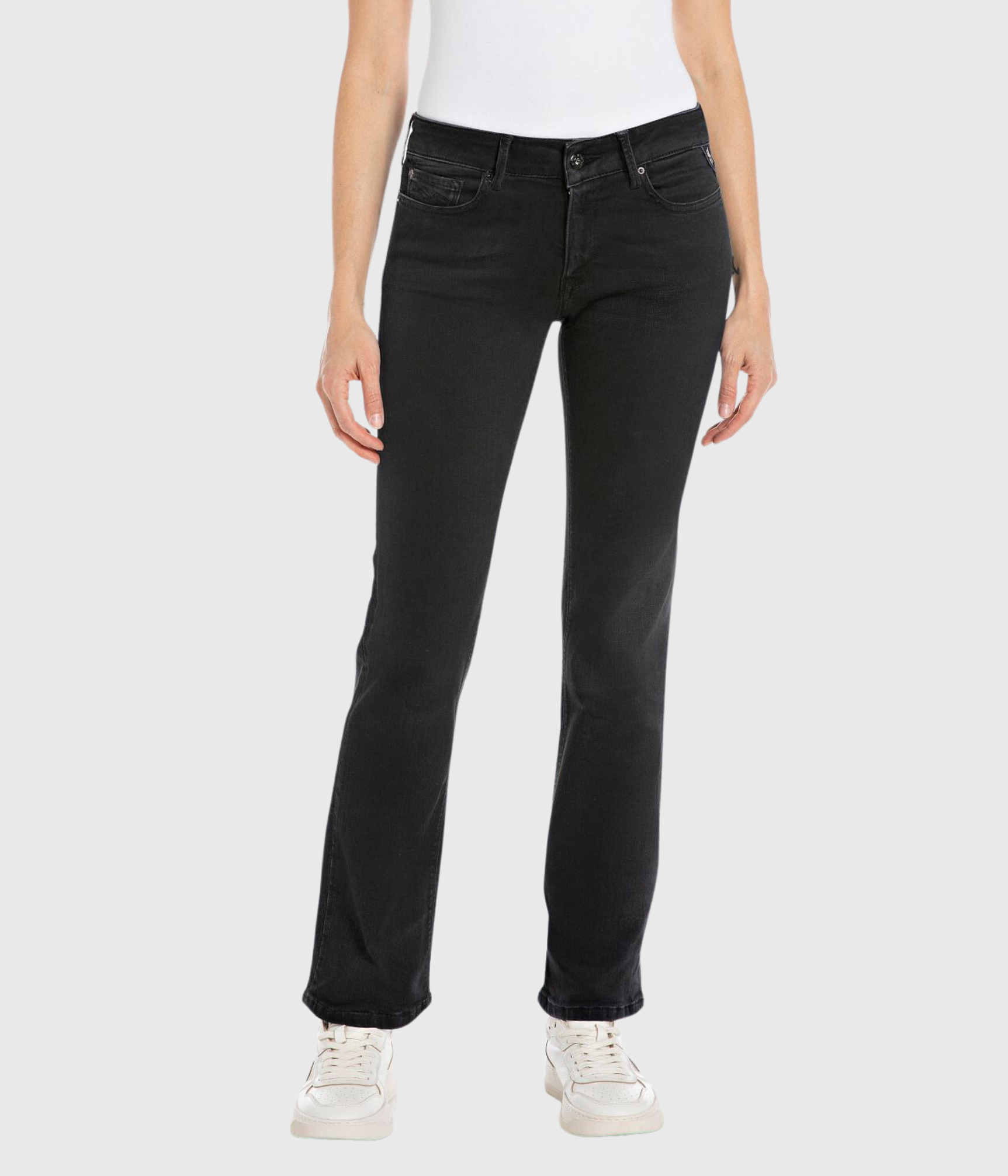 svarta bootcut jeans 