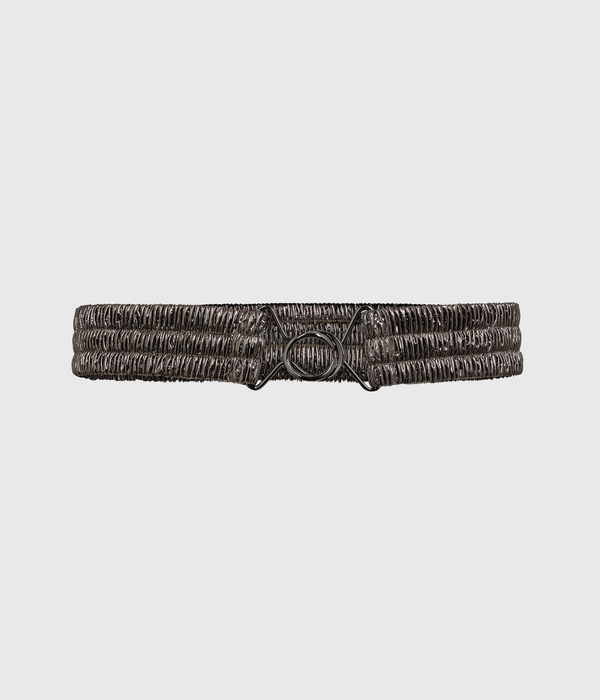 Crococc Belt (28 Dark Silver)