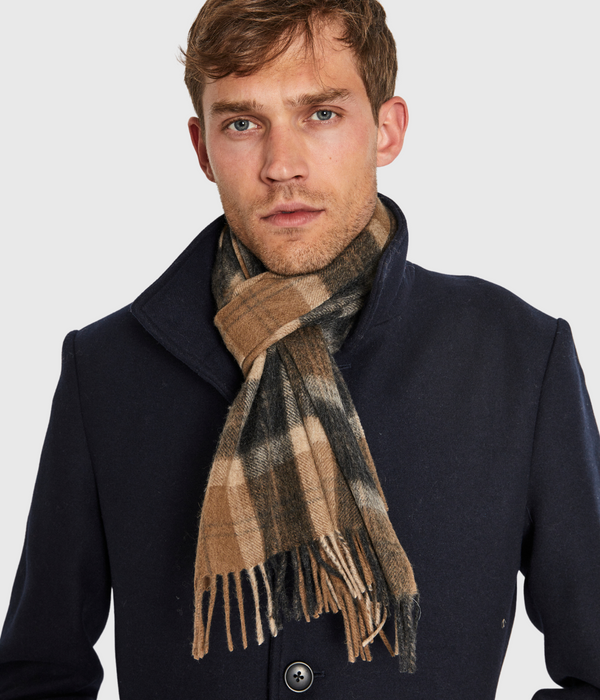 BS Castle Scarf (BROWN)