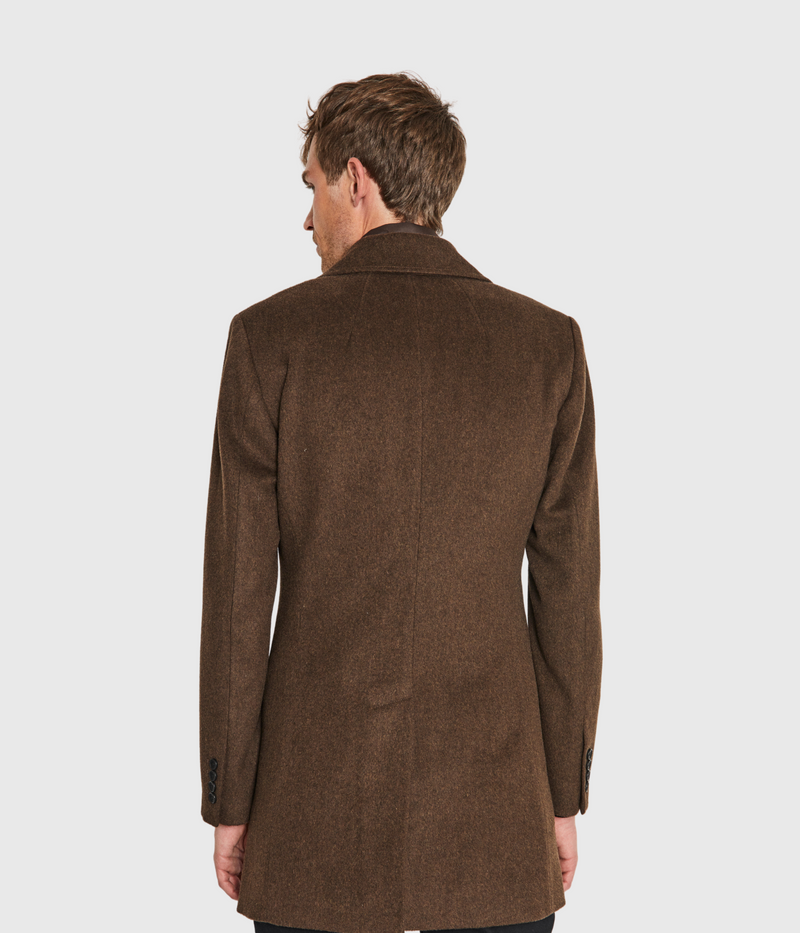 BS Portmore Slim Fit Coat (BROWN)