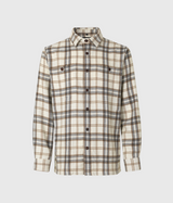 Soft Wool Roar Check Shirt (Almond Milk Check)