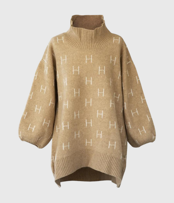 Fam Sweater Long (Light Beige)