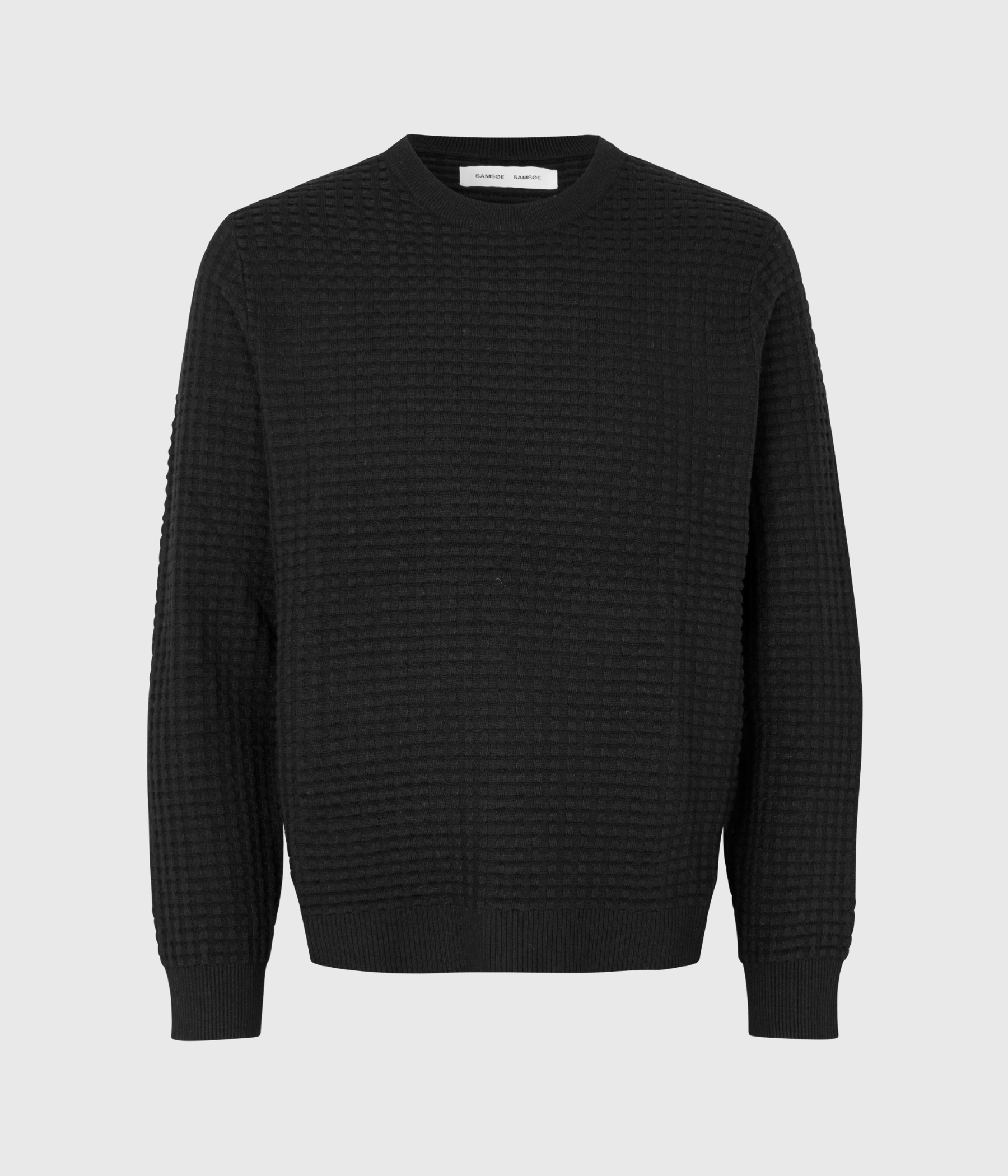 svart crewneck tröja