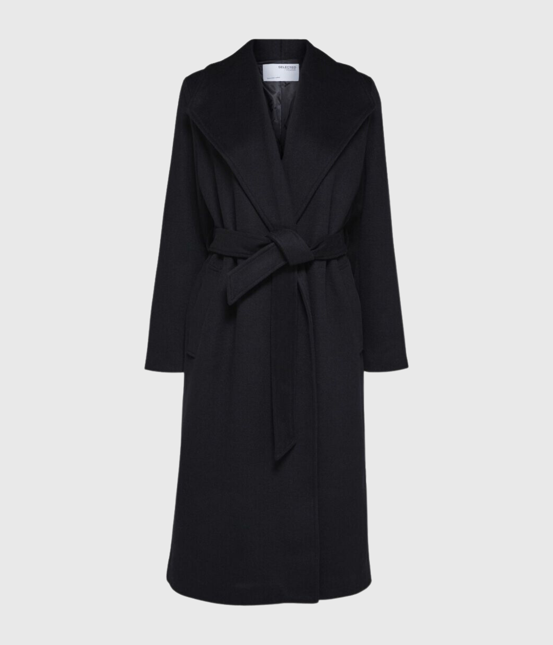 SLFROSA WOOL COAT B NOOS (BLACK)