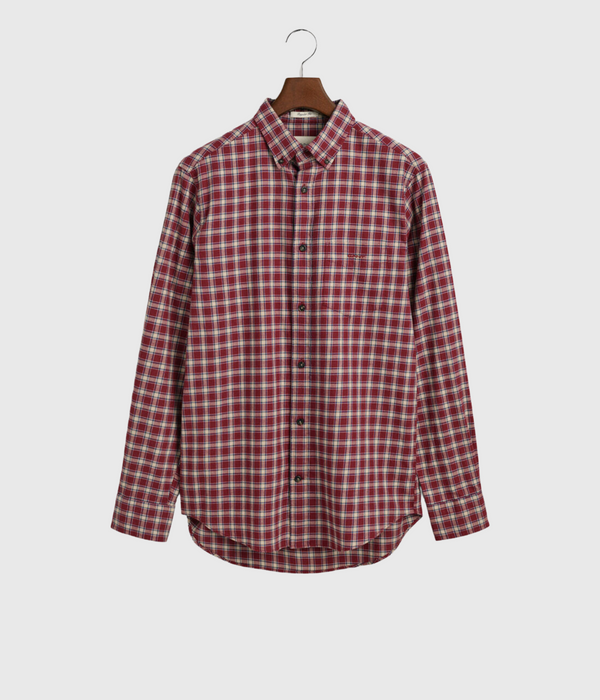 REG UT PLAID FLANNEL CHECK (604 PLUMPED RED)