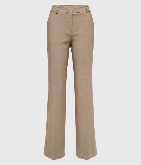 SLFRITA MW WIDE PANT CAMEL MLG N NOOS (Camel Detail:MELANGE)