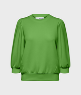 SLFTENNY 3/4 SWEAT TOP NOOS (Classic Green)