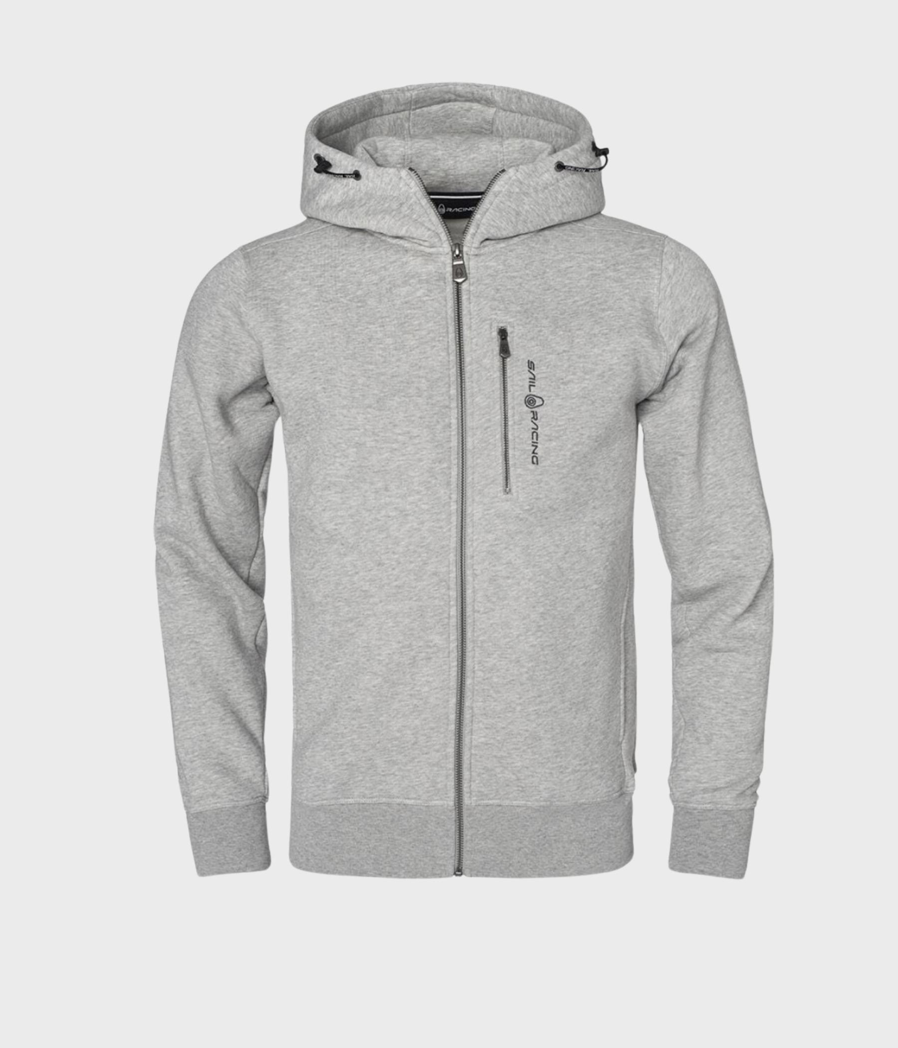 BOWMAN ZIP HOOD (925 grey mel)