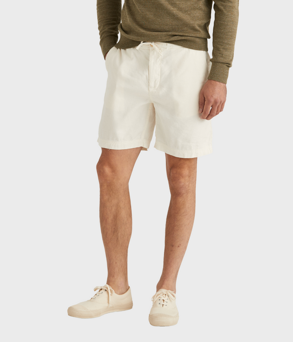 Fenix Linen Shorts (02 Off white)