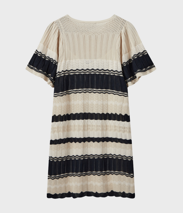Spryett Knit Dress (180 Ecru)