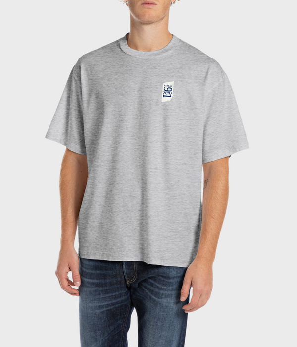 T-Shirt  9ZERO1 (M06 ASH GREY MELANGE)