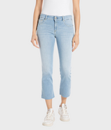 Trousers FAABY FLARE CROP Sustainable (010 LIGHT BLUE light wash tone)