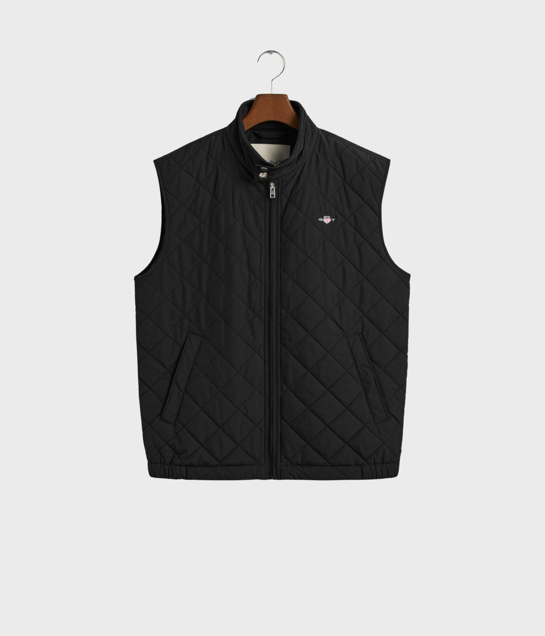 QUILTED WINDCHEATER VEST (5 BLACK)