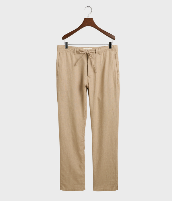 RELAXED LINEN DS PANTS (277 Dry Sand)