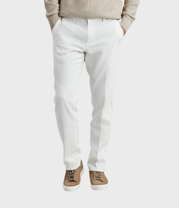 Linen Cotton Pants (OFFWHITE)