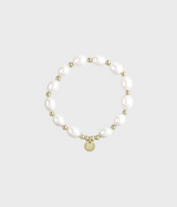 Pearl Elastic Bracelet Gold (Guld)