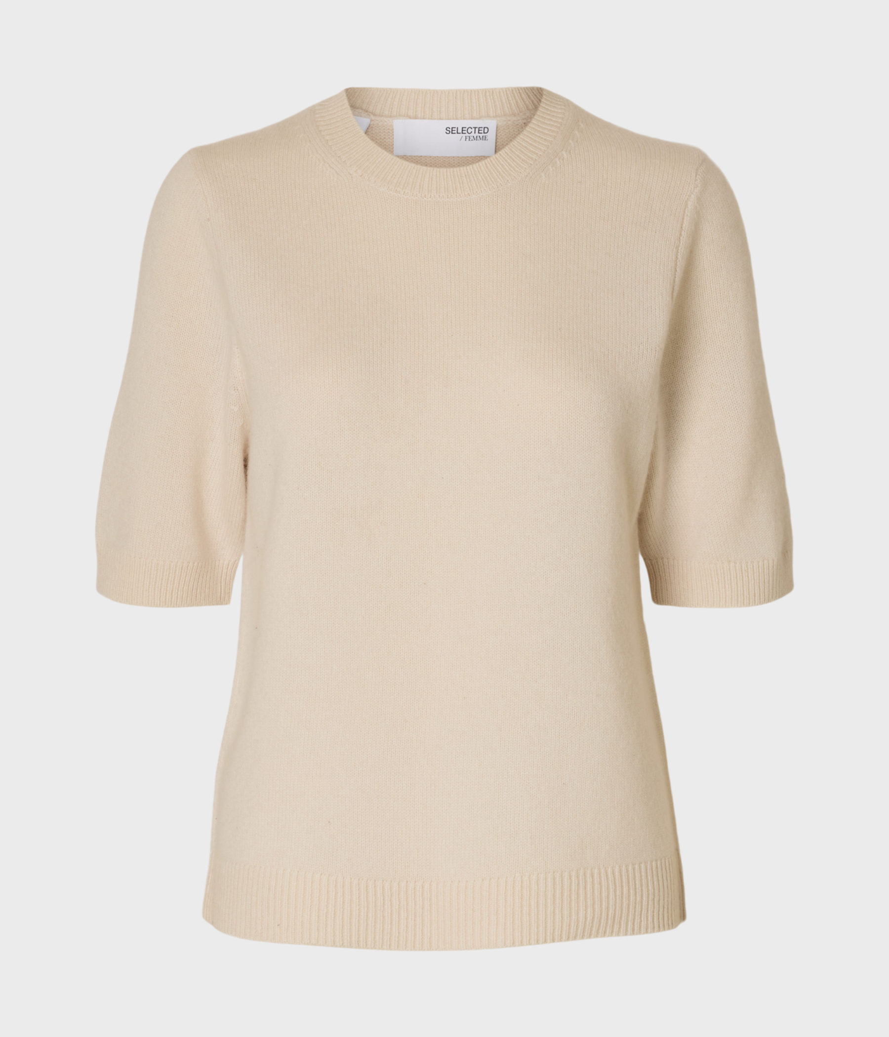 SLFCILLE 2/4 KNIT O-NECK (Birch)