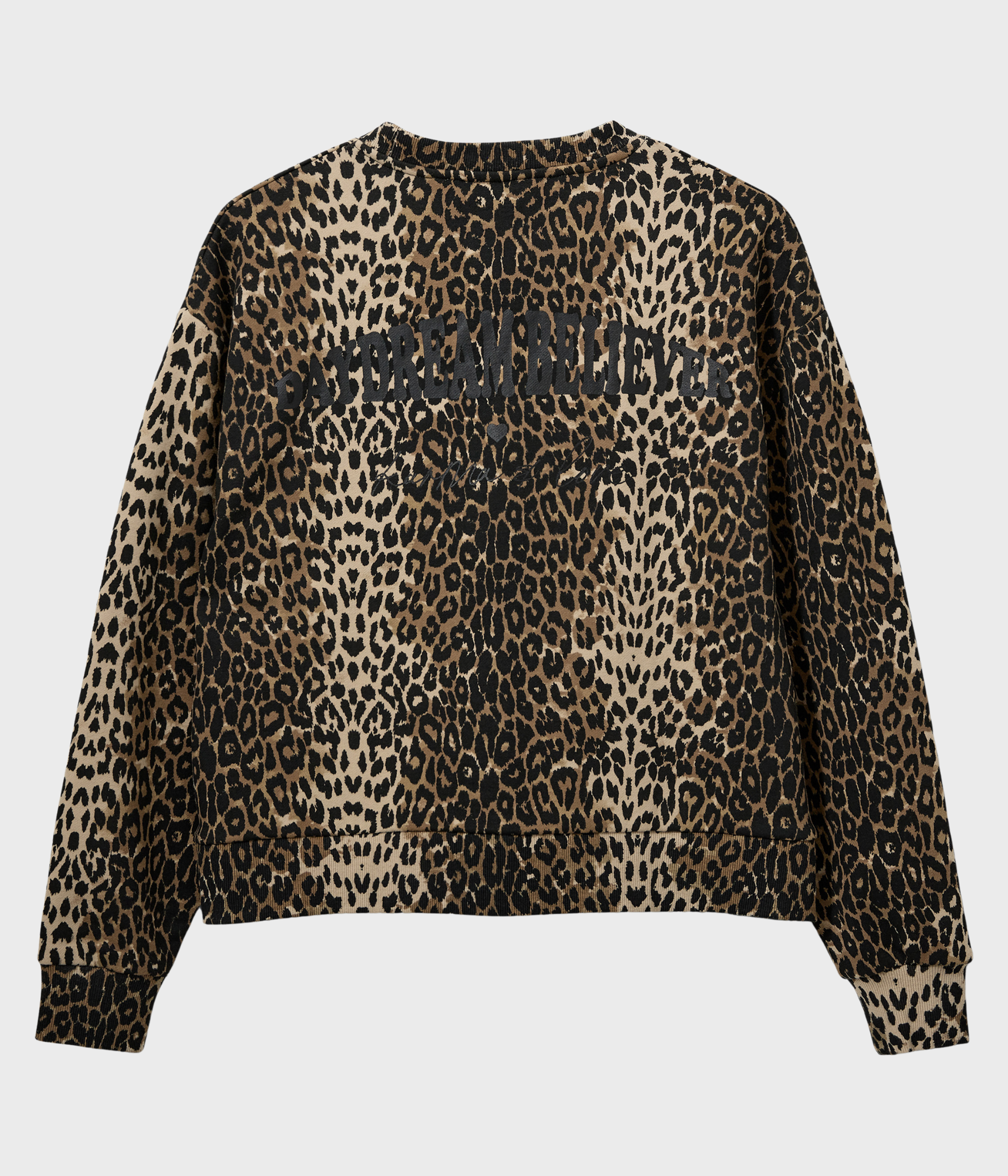 ELISW SWEATSHIRT (9086 Light brown leopard)