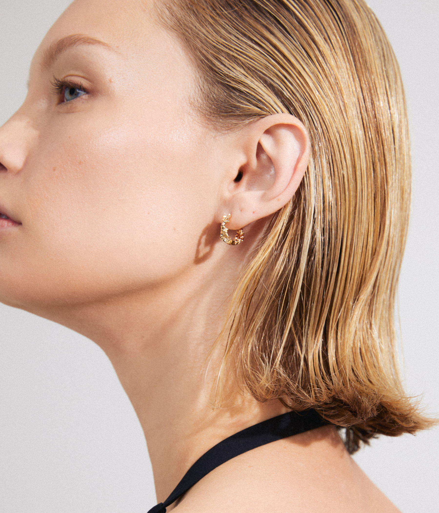 TRUST Hoop Earrings Gold-Plated (gold-plated)