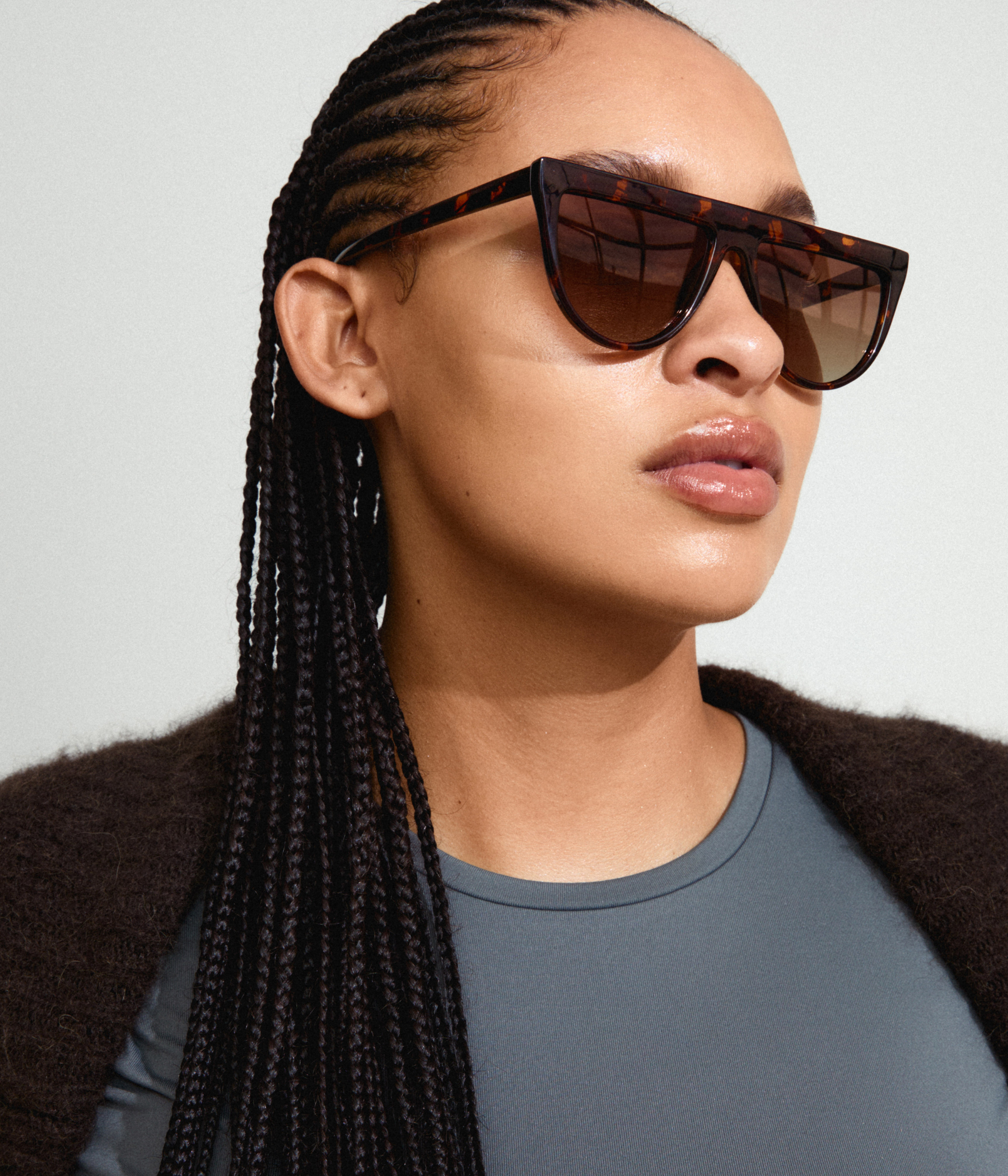 ALESSANDRA Sunglasses Tortoise Brown (tortoise brown)