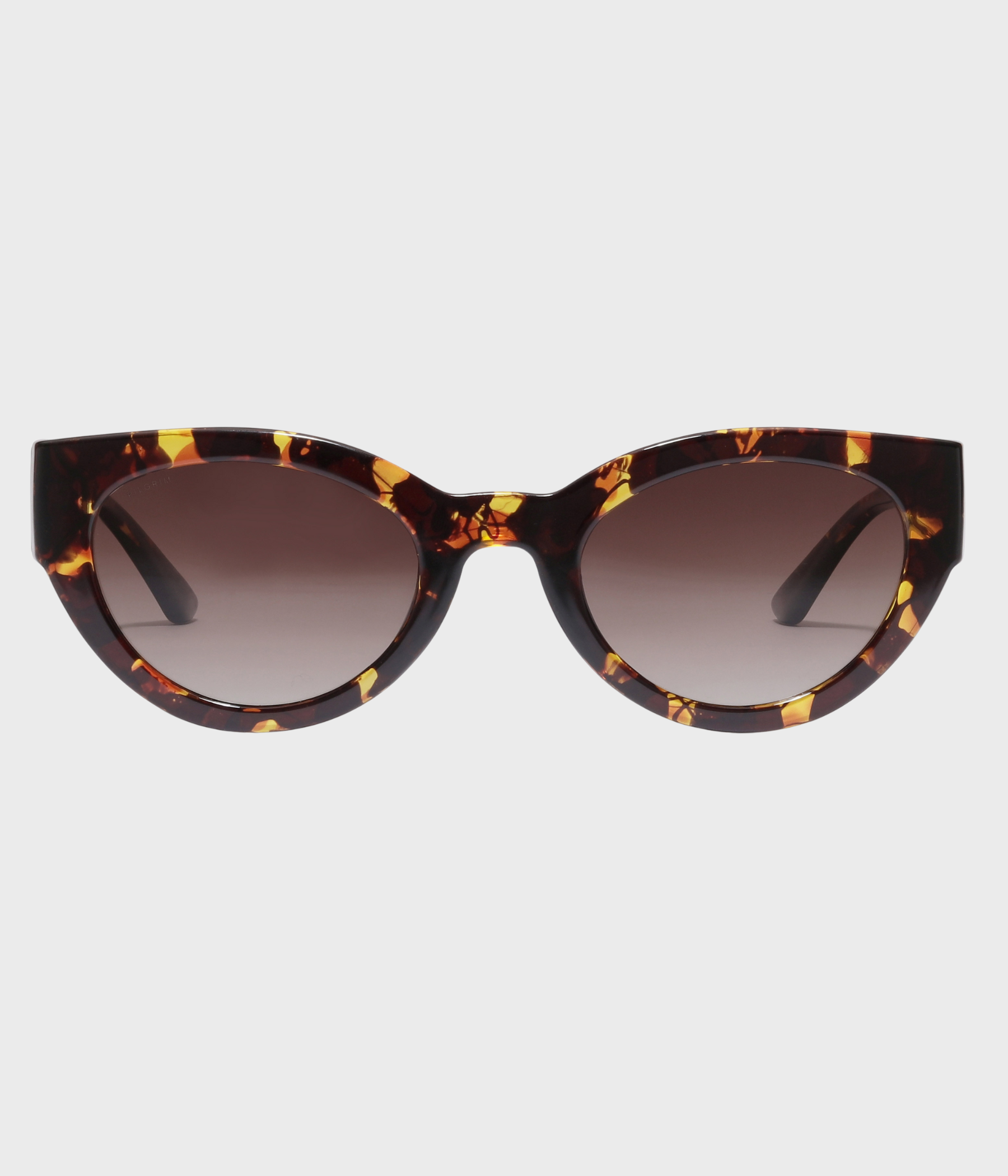 JUNA Cat-Eye Sunglasses Tortoise Brown (tortoise brown)