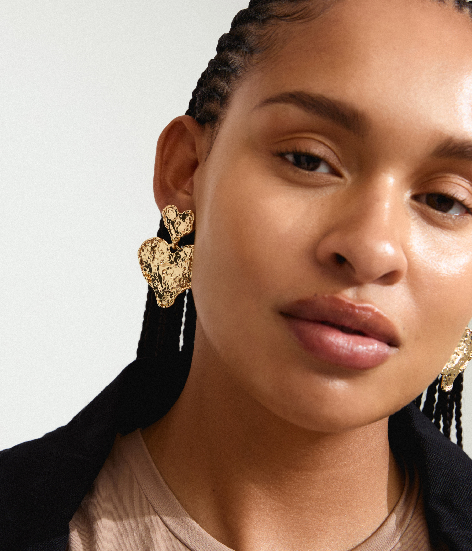 RYAN Earrings Gold-Plated (gold-plated)