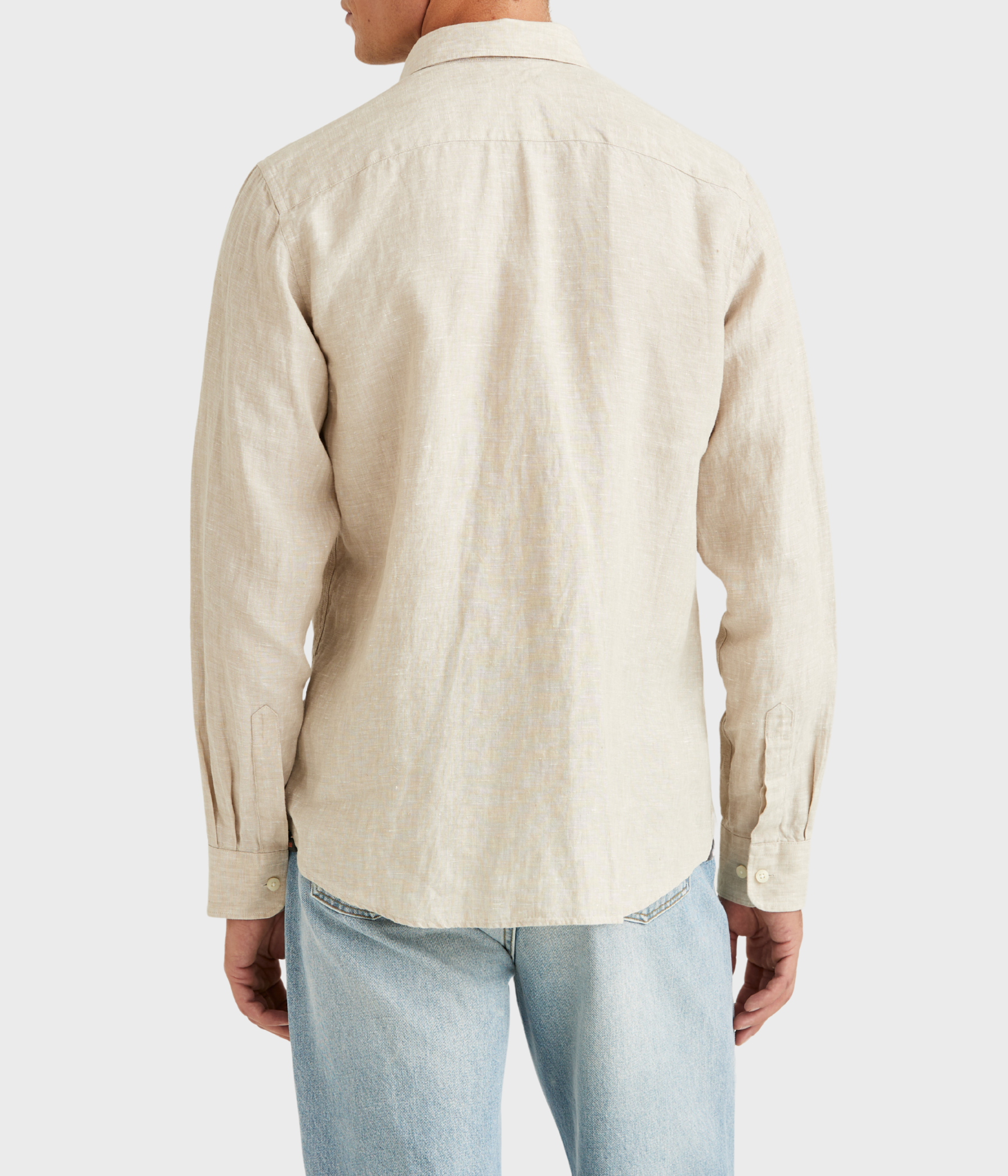 Douglas Linen Shirt-Classic Fit (05 Khaki)