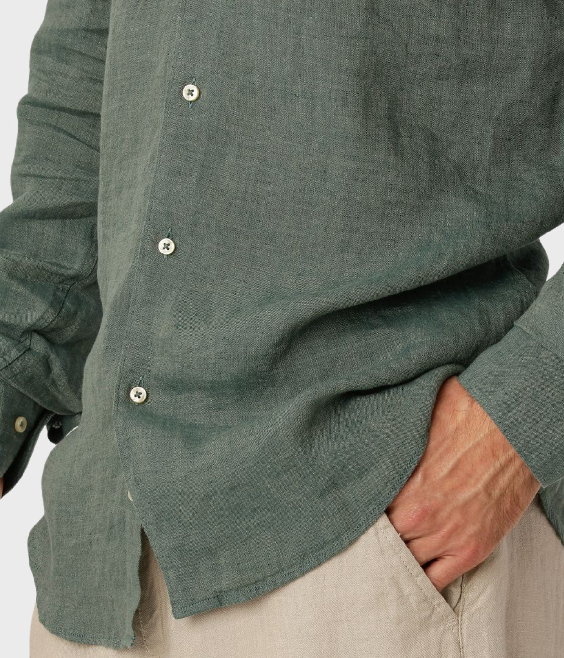 Linen Shirt (green)
