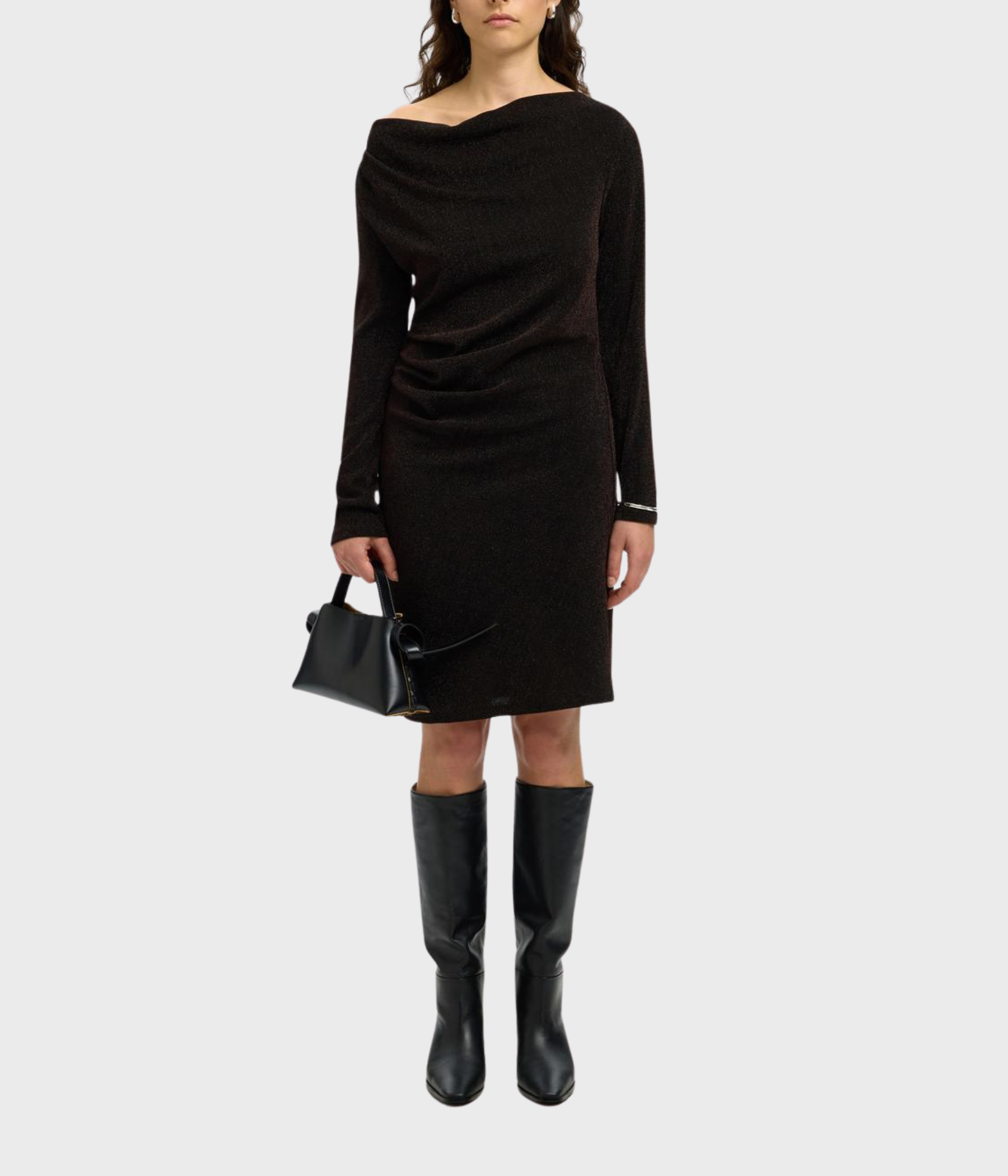 SLFANJA LS SLIM SHORT DRESS. (Delicioso)
