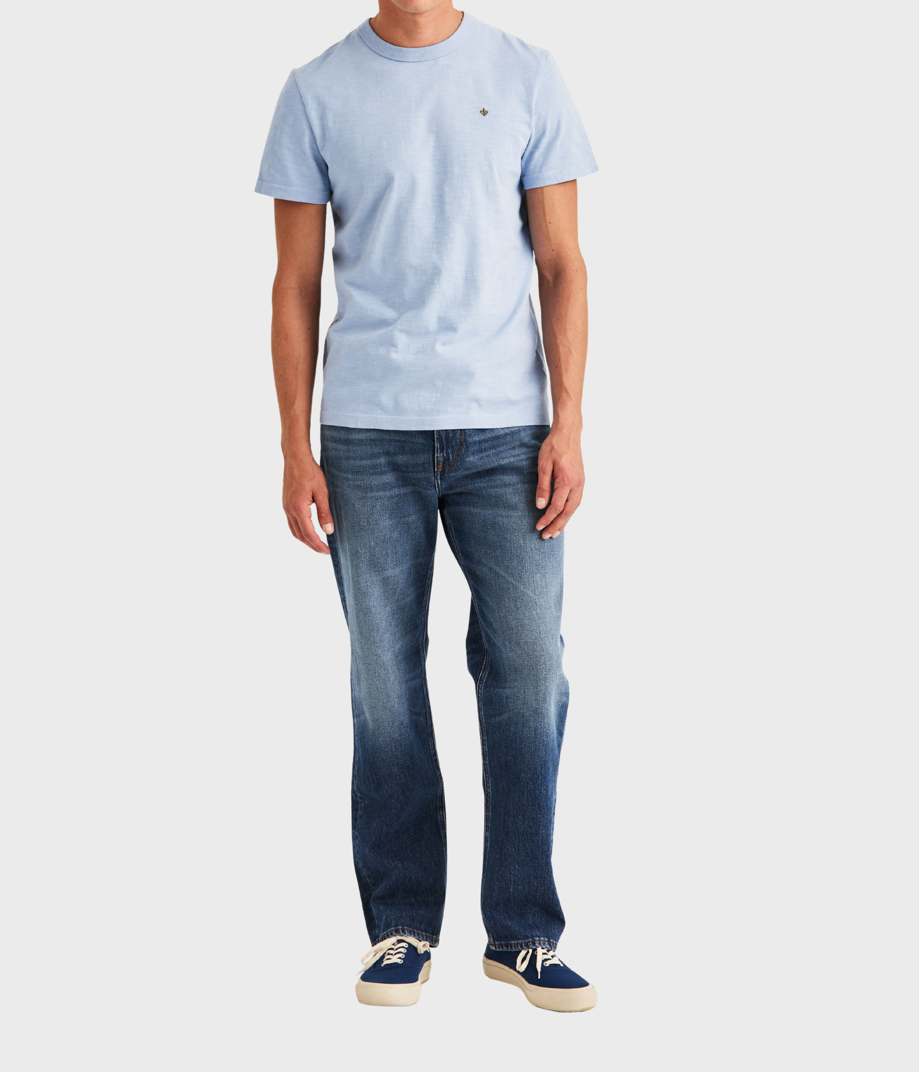 Watson Slub Tee (56 BLUE)