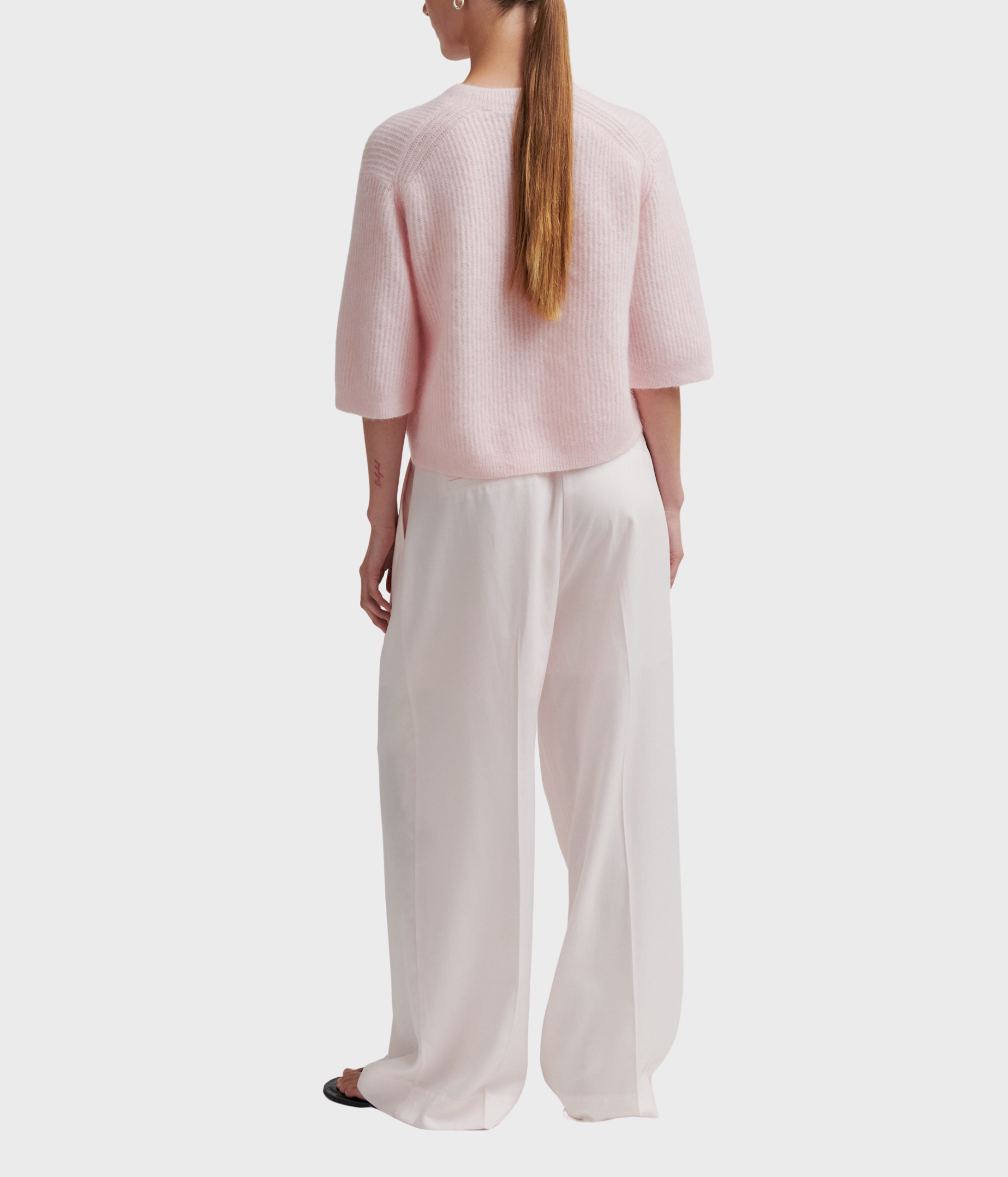 Andrea Knit Rib Cardigan. (9413 Crystal Pink) - D.O. Design Only