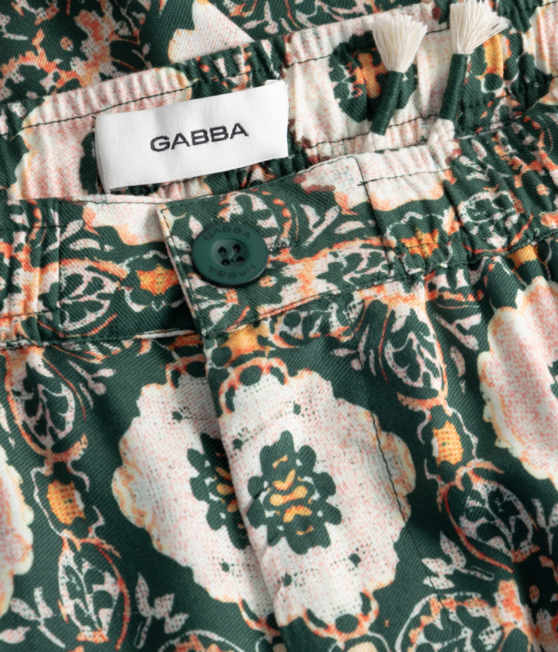 Gabtommi Oro Shorts (7020 Green Pattern) - D.O. Design Only