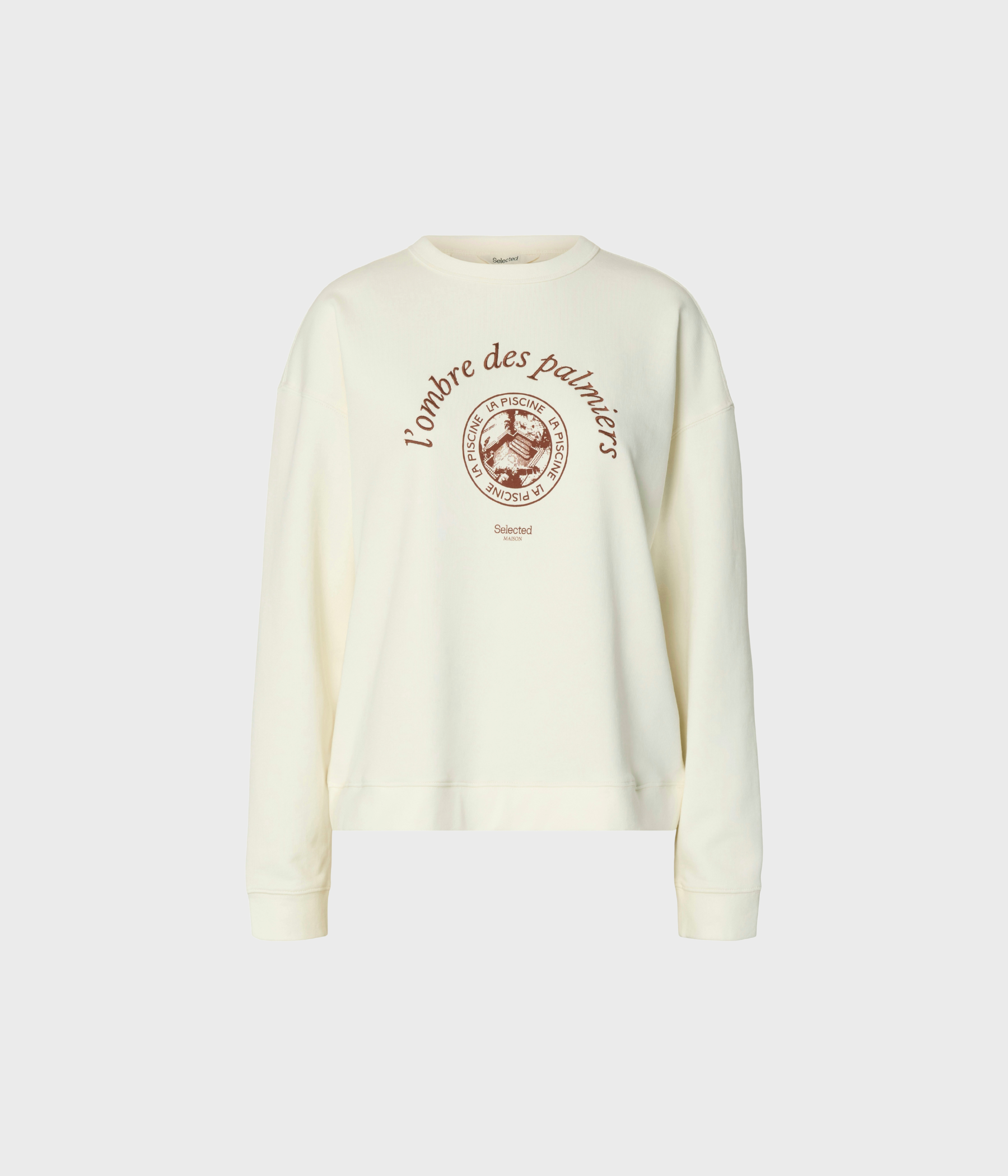 Slfelisa Ls Sweat (EGRET)