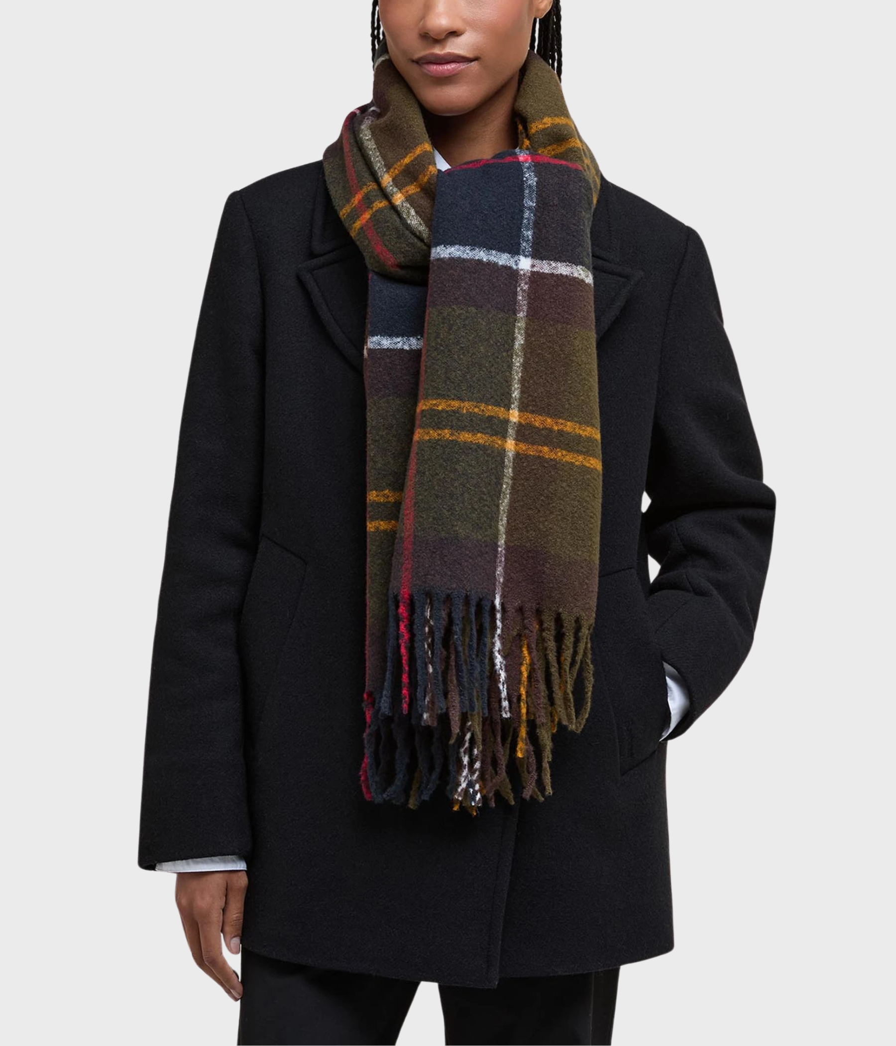 Barbour Deanna Tartan Scarf (TN11 Classic Tartan)
