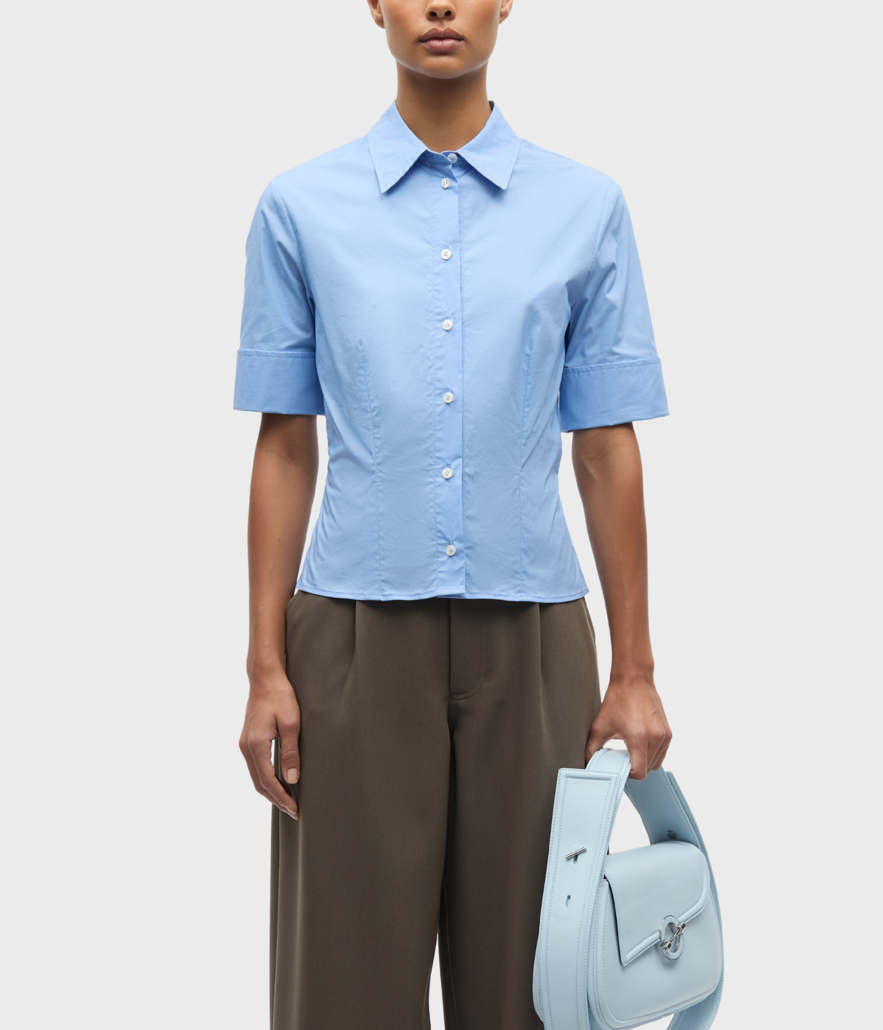 Sasky Ss Shirt 15902 (153932TCX Bel Air Blue)