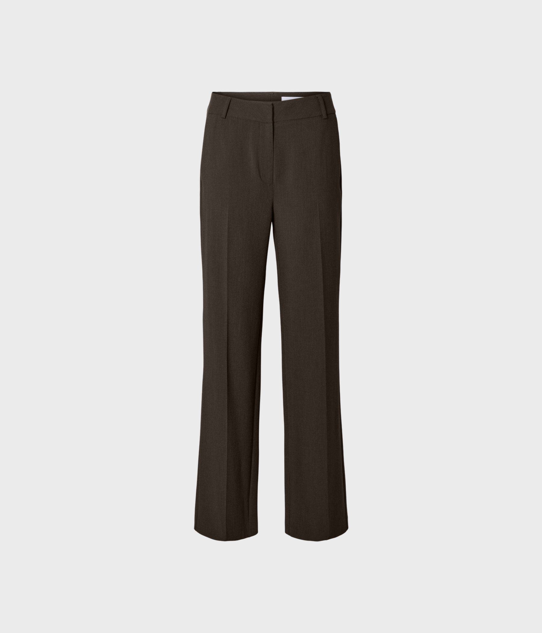 SLFRITA MW WIDE PANT MEL NOOS. (Delicioso Detail:MELANGE)