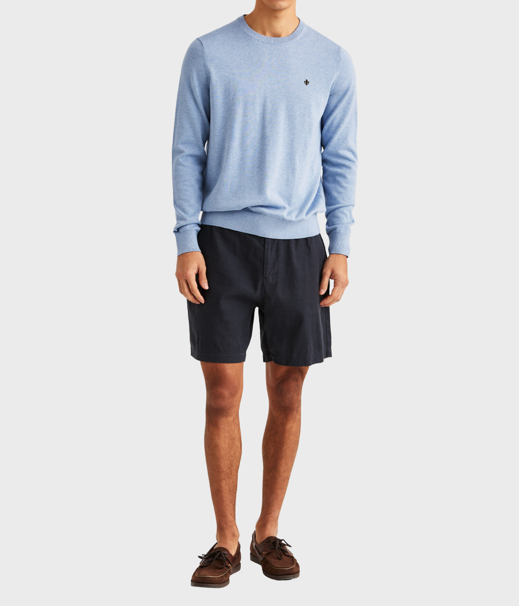Fenix Linen Shorts (62 Blue)